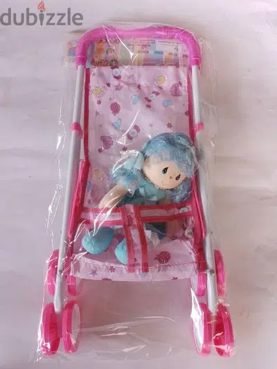 stroller with doll