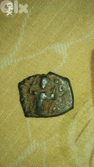 Ancient Byzantine Eastern Roman Bronze Coin Constans II year 641AD