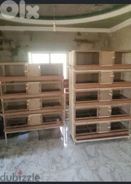 أقفاص فر وبطاريات دجاج 0