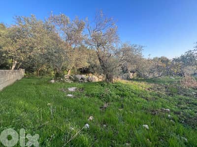 A 1255 m2 land + open sea view for sale in Monsef-أرض للبيع في منصف