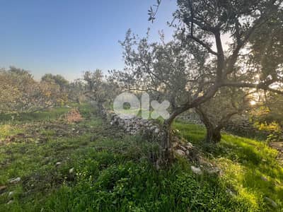 A 1255 m2 land + open sea view for sale in Monsef-أرض للبيع في منصف