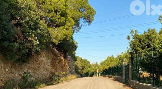 4000m2 Land + open view for sale in Majzoub/Metn - أرض للبيع في مجذوب