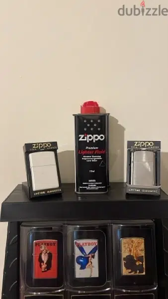 zippo lighters never used original in box