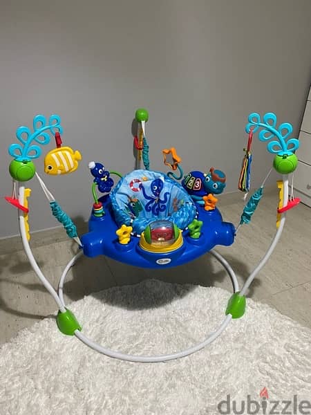 Baby Einstein Neptune's Ocean Discovery Activity Jumper 0