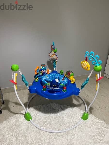 Baby Einstein Neptune's Ocean Discovery Activity Jumper 1