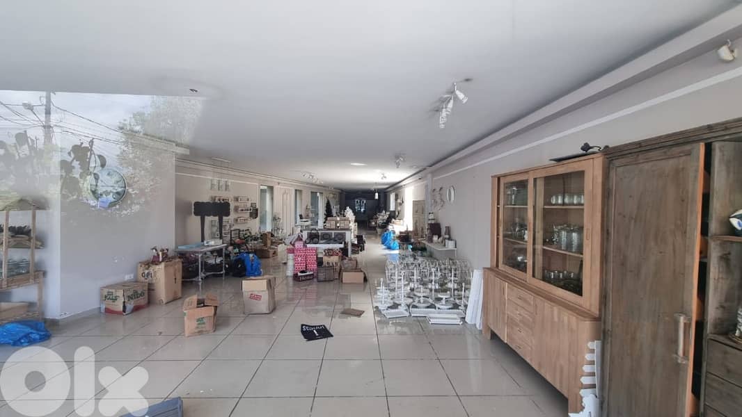 325 Sqm Shop + 450 Sqm Depot | for sale in Mtayleb 0