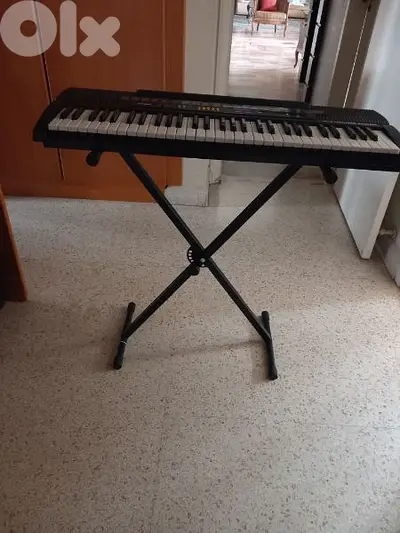 CASIO Keyboard CTK 520 L Key Lighting System  with New Stand