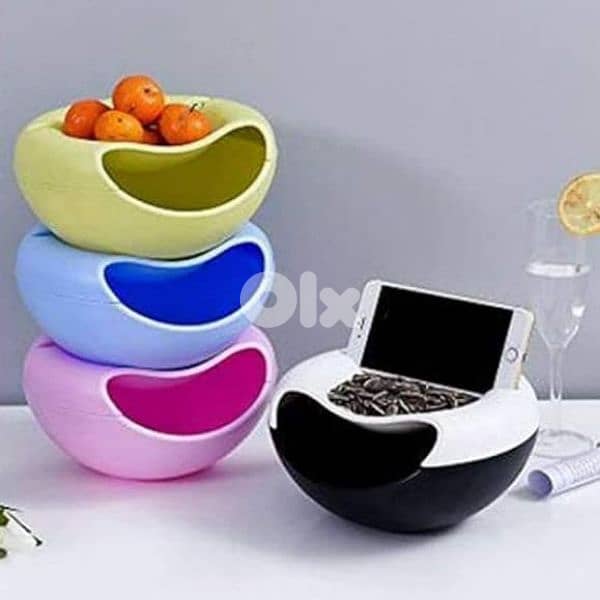 2in1 snack plate 0