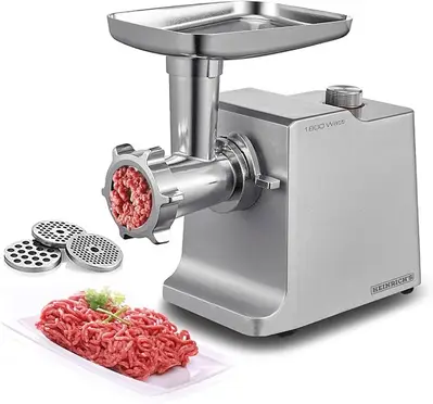 heinriche’s meat grinder-1800 watt-full metal-مكنة لحمة