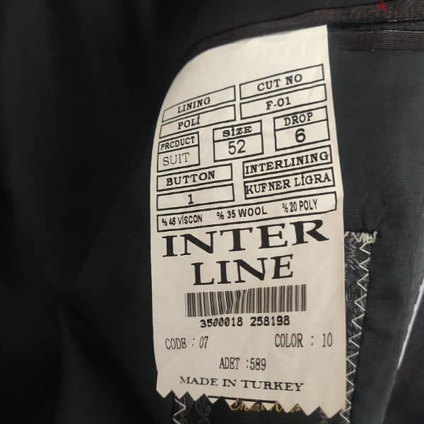 a suit used for one time only with its tie made in turkey ليوم واحد 2