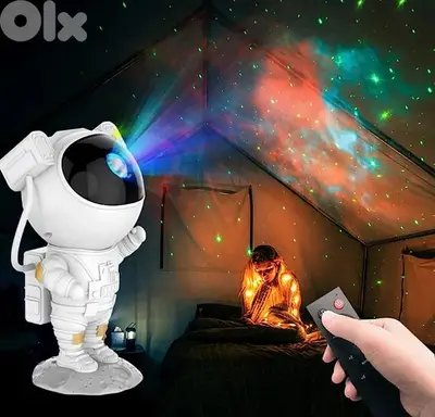 Astronaut light room RGB ambient with remote control kid gift toy