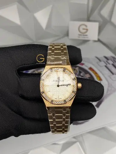 Audemars Piguet Full Rosegold Stone Bezel