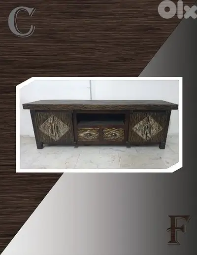 TEAK tv table