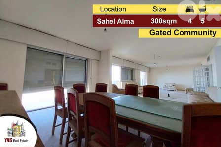 Sahel Alma 300m2 | Gated Community | Common Pool/Gym | Luxury|IV