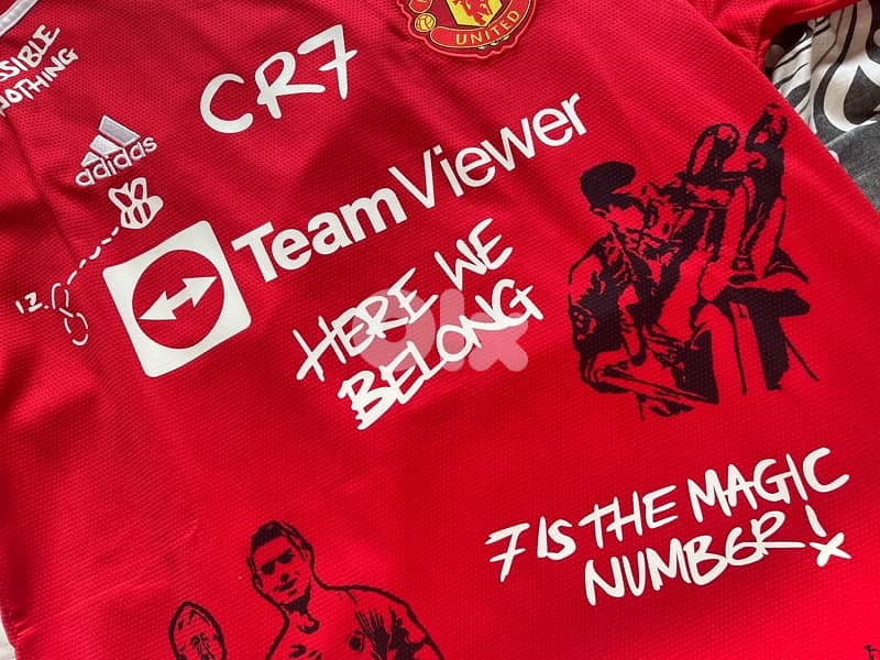 Manchester United icon Cr7 cristiano Ronaldo 7 special edition kit 7