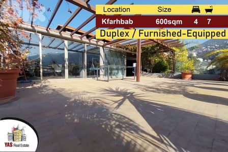 Kfarhbab 600m2 | Duplex | Panoramic View | Unique | Furnished IV