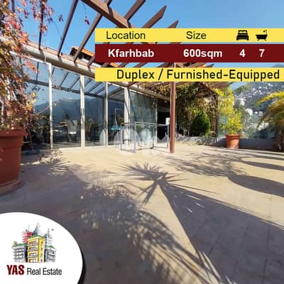 Kfarhbab 600m2 | Duplex | Panoramic View | Unique | Furnished IV