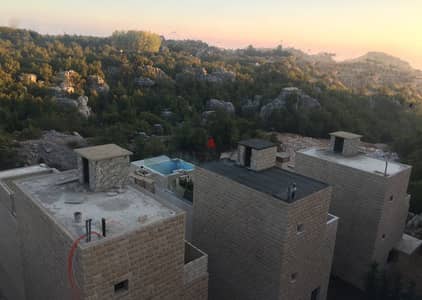 350 SQM Villa in Faitroun, Keserwan with Sea and Mountain View