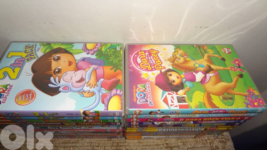 big collection of Dora l exploratrice original dvds in v good conditio 2