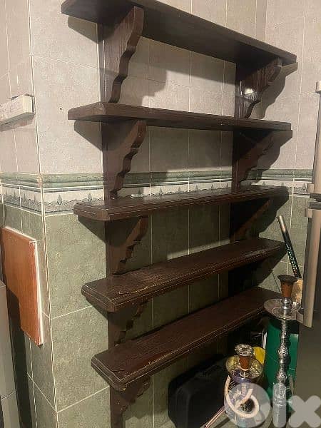 real wooden shelf 1