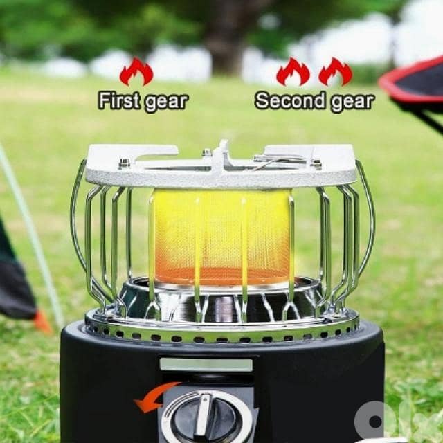 Sonymax Gas Cooker and Heater 2-in-1 for Camping and Indoors 1