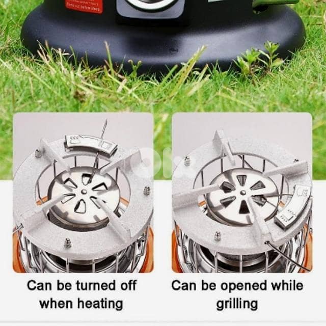 Sonymax Gas Cooker and Heater 2-in-1 for Camping and Indoors 2