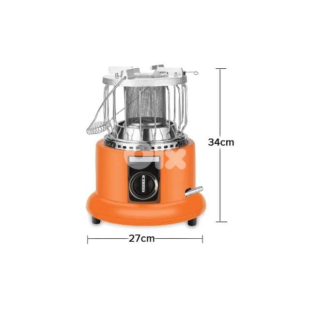 Sonymax Gas Cooker and Heater 2-in-1 for Camping and Indoors 7