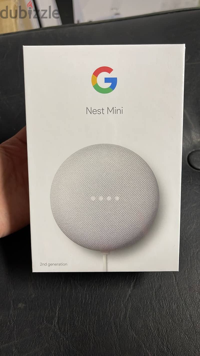 Google nest mini 2nd gen white 0