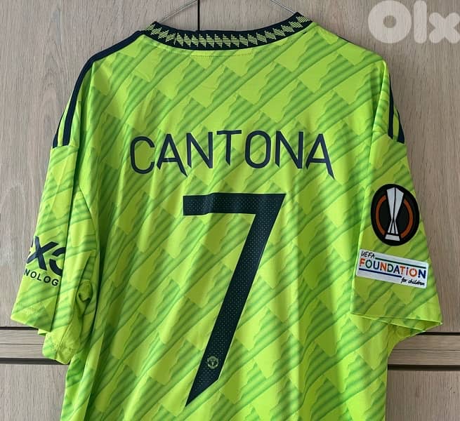 Manchester United 23 cantona 7 limited edition adidas kit 3