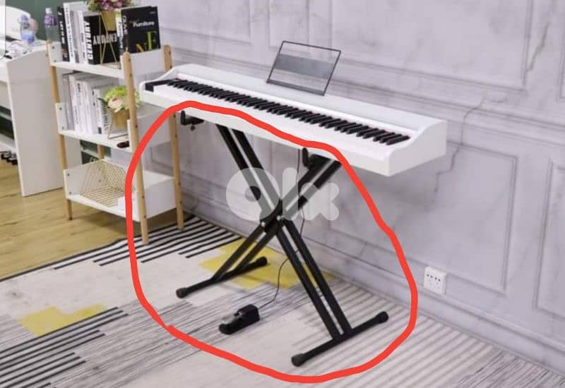 Stand piano or keybaord or Dj set  7 levels double X security lock 0