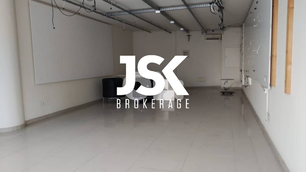 L13947-85 SQM Shop for Rent In Zouk Mikael 0