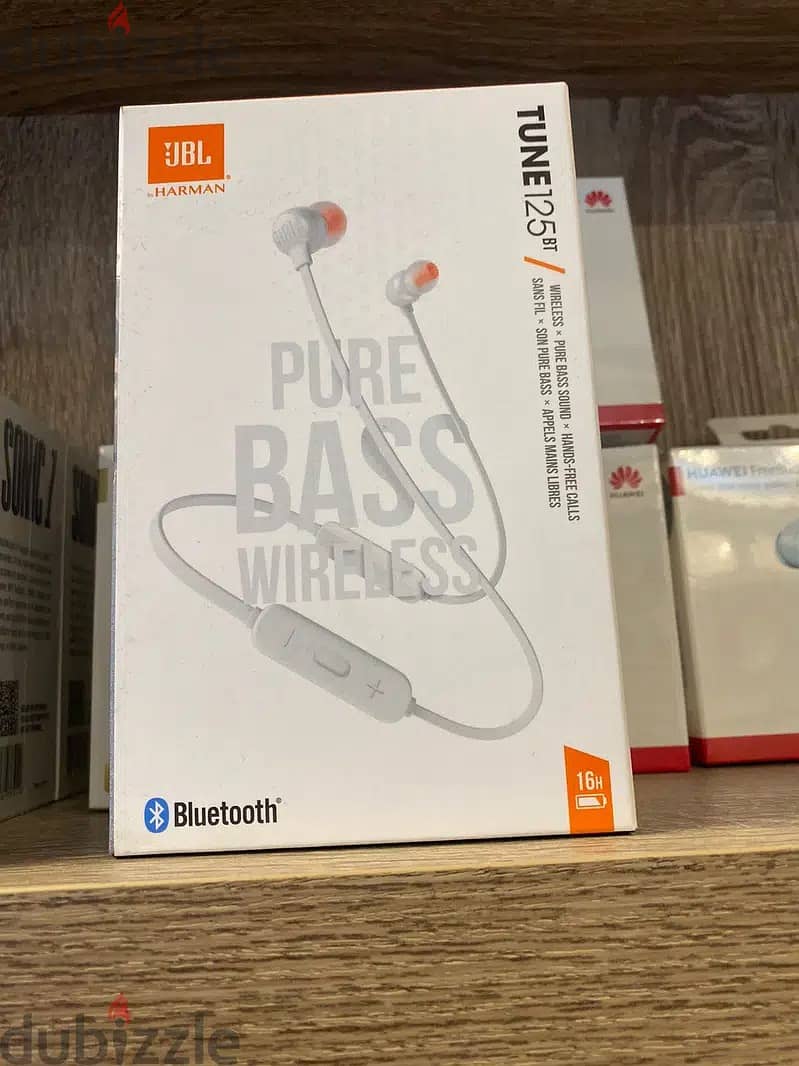 Jbl tune 125bt white 0