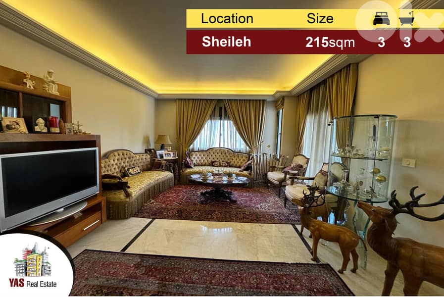 Sheileh 215m2 | Excellent Condition | View | Luxurious | Catch | 0