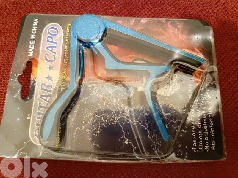Metallic Guitar Capo - Silver 4