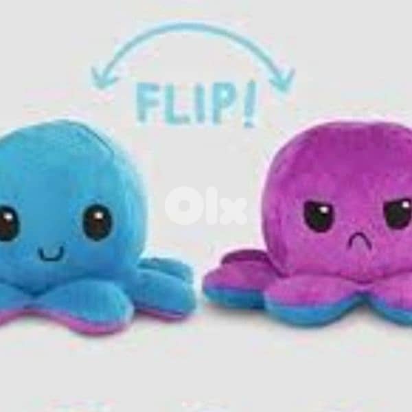 funny moody octopus keychain !! 4