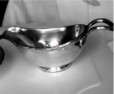 Silver Sauce Recipient