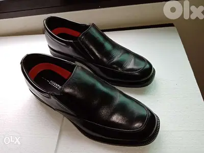 Classic black leather shoes size 41 new ROCKPORT brand
