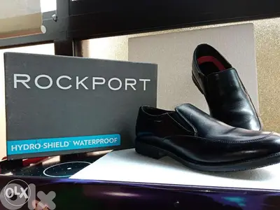 Classic black leather shoes size 41 new ROCKPORT brand