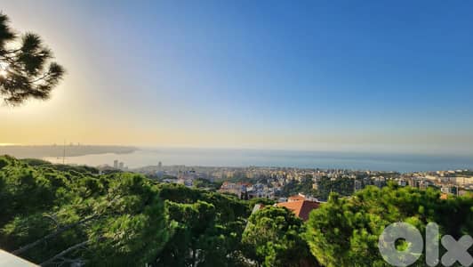 Villa for sale in Rabieh/ Furnished/ View/ Garden فيلا للبيع