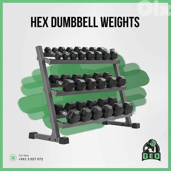 New Hexagon dumbbells offer for limited quantity GEO SPORT 03027072 0