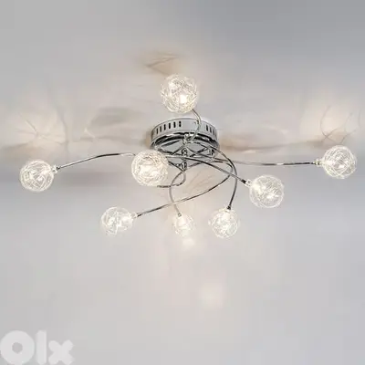 EGLO Ceiling lamp 8 soap chrome