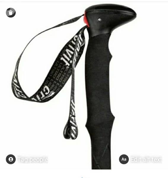 CRIVIT trekking poles(2 pcs telescopic function,100-135 cm/4$ delivery 1