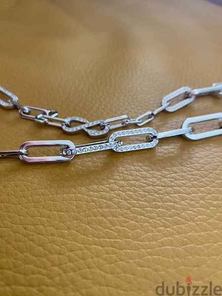 Brand New Swarovski Set ( Bracelet + Necklace) 1