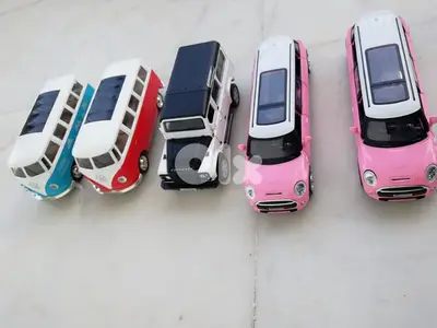 5 diecasts collection