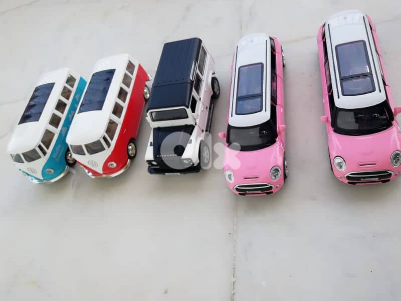 5 diecasts collection 0
