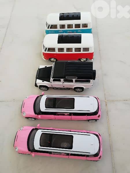 5 diecasts collection 1