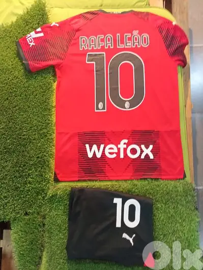 AC Milan Rafael Leão Football Shirt & Short(Made in Thailand)
