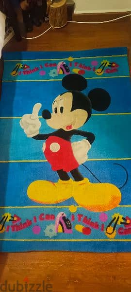 2 mickey 2 carpets (same design) new 150x100 1