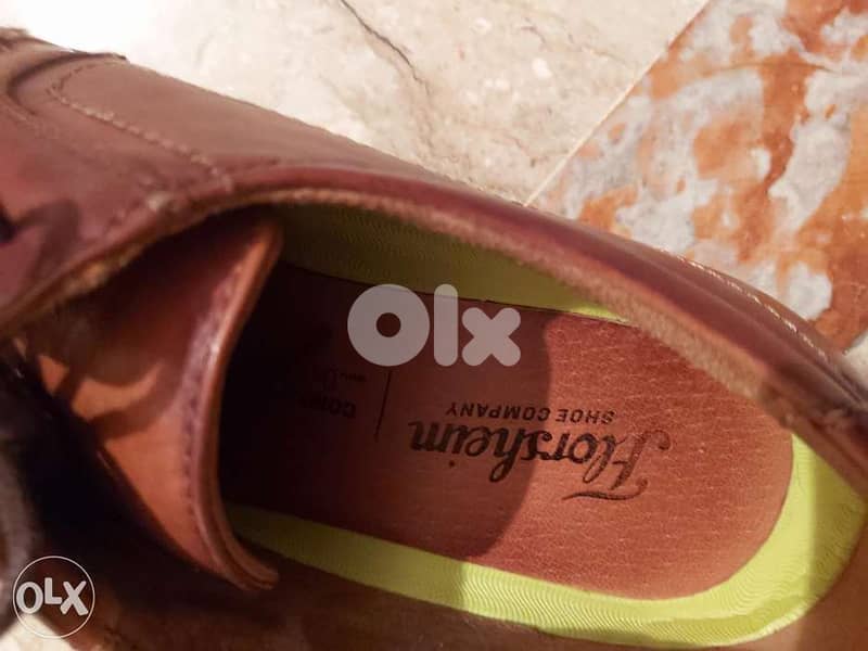 Florsheim shoe  leather 41 0
