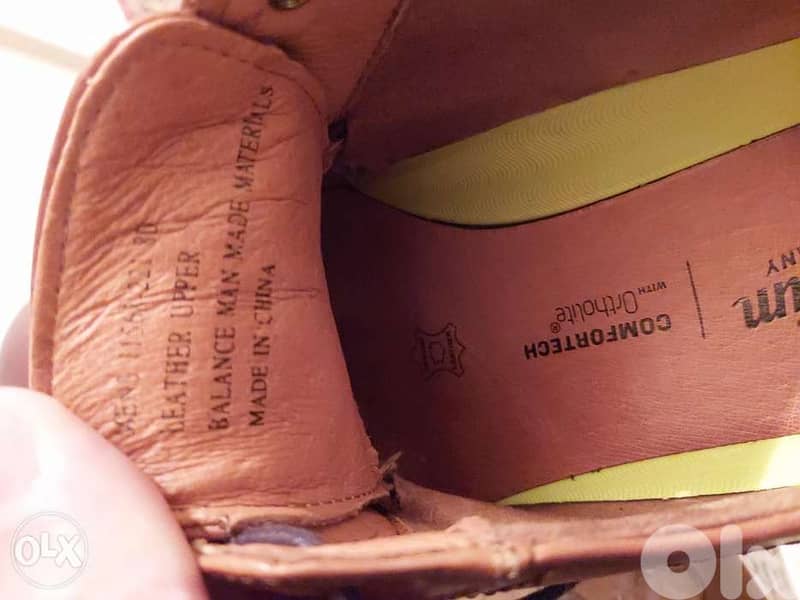 Florsheim shoe  leather 41 3